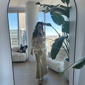 Elegant Patterned Blazer